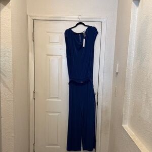 Chico's Deep Blue Jumpsuit